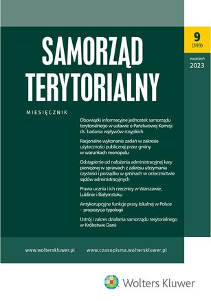 Samorząd Terytorialny 9/2023
