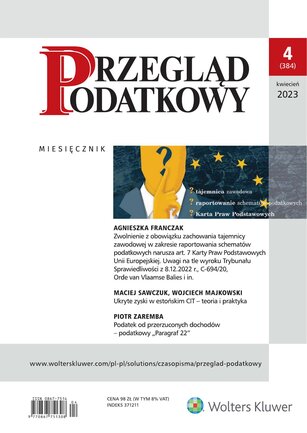 Przegląd Podatkowy 4/2023