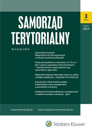 Samorząd Terytorialny 3/2023