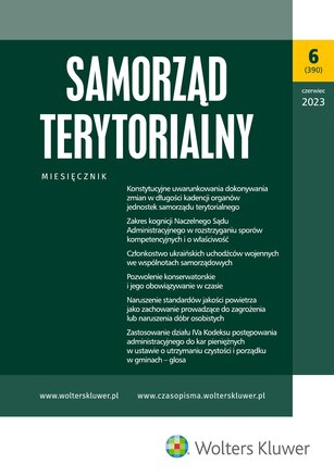Samorząd Terytorialny 6/2023