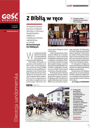 Gość Niedzielny Sandomierski 27/2024