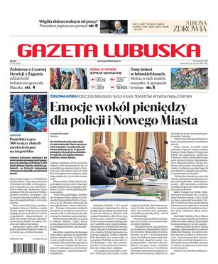 Gazeta Lubuska A Zielona Góra 254/2024