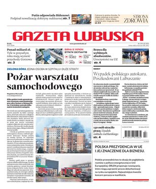 Gazeta Lubuska A Zielona Góra 270/2024