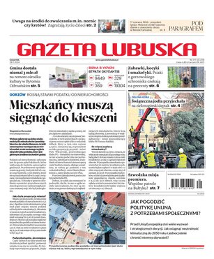 Gazeta Lubuska A Zielona Góra 277/2024