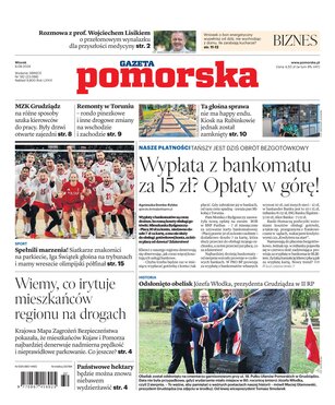 Gazeta Pomorska Toruń 182/2024