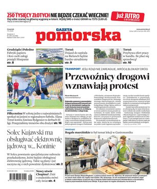 Gazeta Pomorska Toruń 260/2024