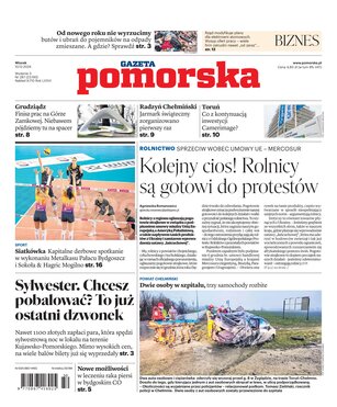 Gazeta Pomorska Toruń 287/2024
