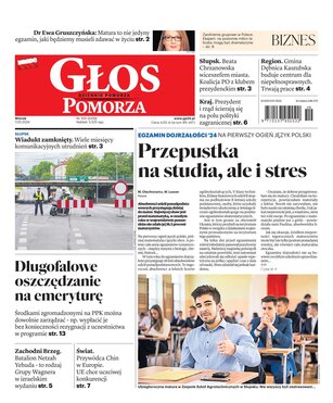Głos Dziennik Pomorza Głos Pomorza 105/2024