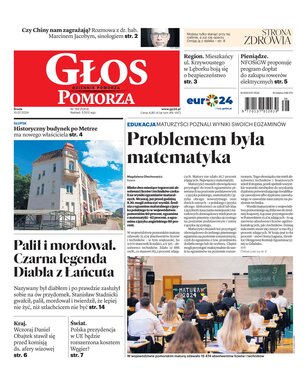 Głos Dziennik Pomorza Głos Pomorza 159/2024