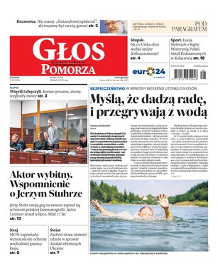 Głos Dziennik Pomorza Głos Pomorza 160/2024