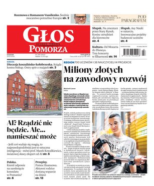 Głos Dziennik Pomorza Głos Pomorza 249/2024