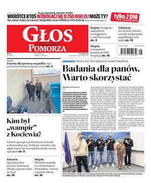 Głos Dziennik Pomorza Głos Pomorza 259/2024