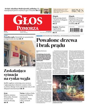 Głos Dziennik Pomorza Głos Pomorza 293/2024
