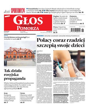 Głos Dziennik Pomorza Głos Pomorza 41/2024
