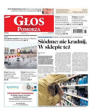 Głos Dziennik Pomorza Głos Pomorza 44/2024