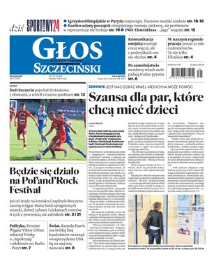 Głos Dziennik Pomorza Głos Szczeciński 175/2024