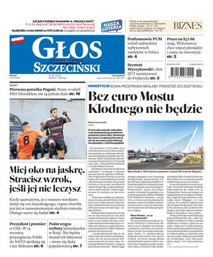Głos Dziennik Pomorza Głos Szczeciński 60/2024