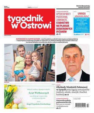 Tygodnik Ostrołęcki Tygodnik w Ostrowi 13/2024