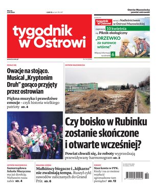 Tygodnik Ostrołęcki Tygodnik w Ostrowi 14/2024