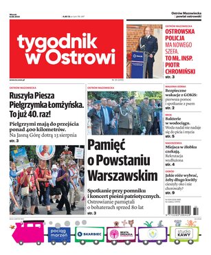 Tygodnik Ostrołęcki Tygodnik w Ostrowi 32/2024