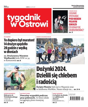 Tygodnik Ostrołęcki Tygodnik w Ostrowi 34/2024