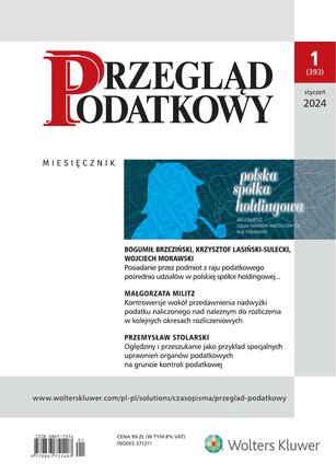 Przegląd Podatkowy 1/2024