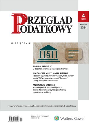 Przegląd Podatkowy 4/2024