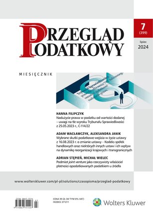 Przegląd Podatkowy 7/2024