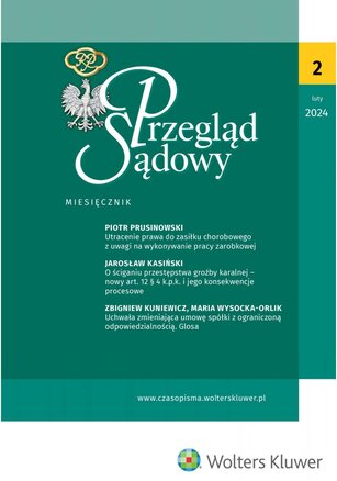 Przegląd Sądowy 2/2024