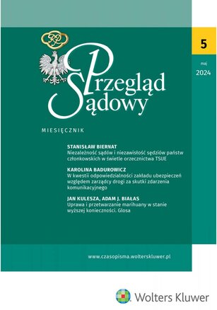 Przegląd Sądowy 5/2024