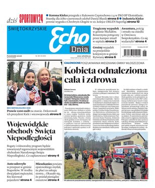 Echo Dnia Świętokrzyskie 261/2025