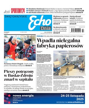 Echo Dnia Świętokrzyskie 266/2025