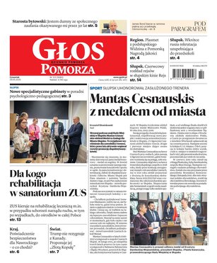 Głos Dziennik Pomorza Głos Pomorza 123/2025