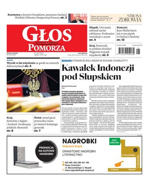 Głos Dziennik Pomorza Głos Pomorza 140/2025