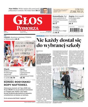 Głos Dziennik Pomorza Głos Pomorza 163/2025