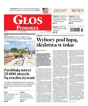 Głos Dziennik Pomorza Głos Pomorza 180/2025