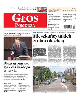 Głos Dziennik Pomorza Głos Pomorza 269/2025