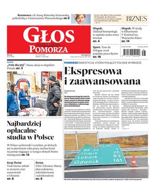 Głos Dziennik Pomorza Głos Pomorza 273/2025