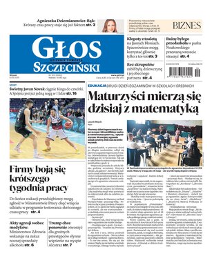 Głos Dziennik Pomorza Głos Szczeciński 103/2025