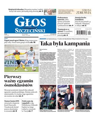 Głos Dziennik Pomorza Głos Szczeciński 110/2025