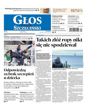 Głos Dziennik Pomorza Głos Szczeciński 168/2025