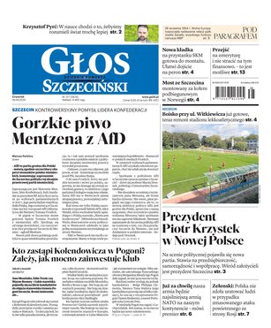 Głos Dziennik Pomorza Głos Szczeciński 217/2025