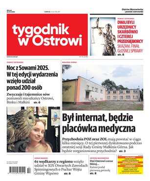 Tygodnik Ostrołęcki Tygodnik w Ostrowi 16/2025