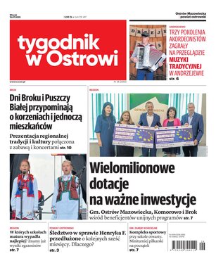 Tygodnik Ostrołęcki Tygodnik w Ostrowi 28/2025