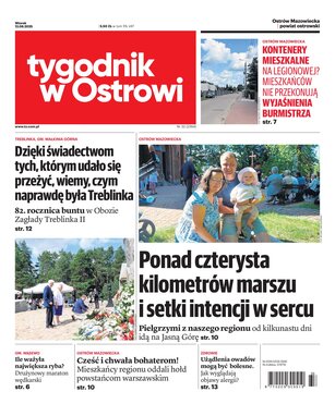 Tygodnik Ostrołęcki Tygodnik w Ostrowi 32/2025