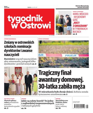 Tygodnik Ostrołęcki Tygodnik w Ostrowi 34/2025