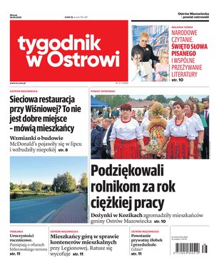 Tygodnik Ostrołęcki Tygodnik w Ostrowi 37/2025