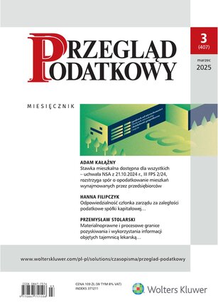 Przegląd Podatkowy 3/2025