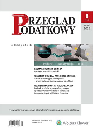 Przegląd Podatkowy 8/2025