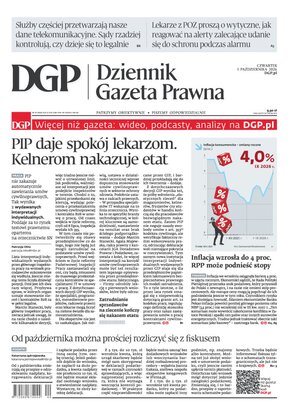 Dziennik Gazeta Prawna 191/2026